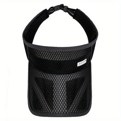 Summer Extended Brim Hollow Top Hat for Men And Women, Outdoor Sports Sunshade Hat with a Large Brim And Mesh Design