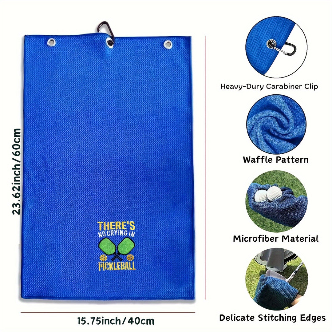 Embroidered Pickleball Towel