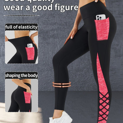 Women's Yoga Pants, Outdoor Fitness Trousers, Butt-lifting and Abdominal Tightening Pants, Breathable and Comfortable Casual Pants